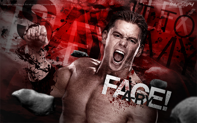 Alex Riley vs. The Miz wallpaper