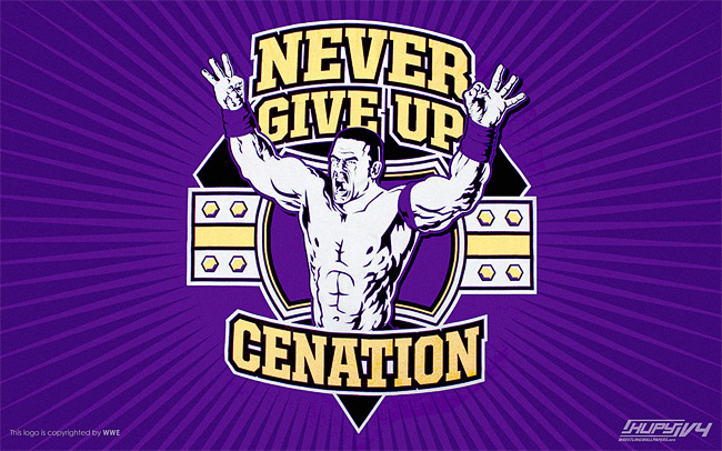 Never Give Up John Cena wallpaper