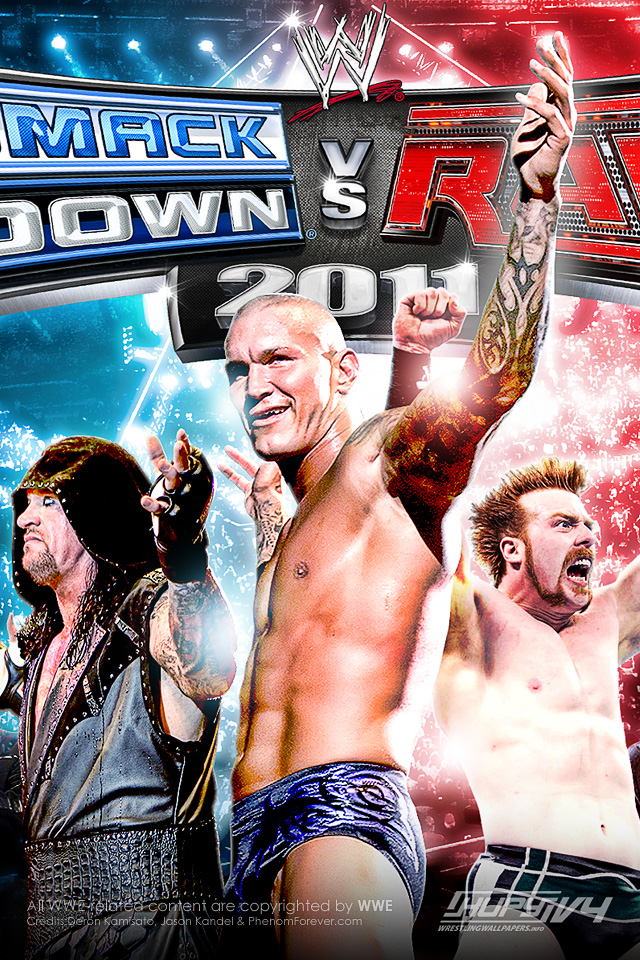 INFO » NEW WWE SmackDown vs. Raw 2011 wallpaper!