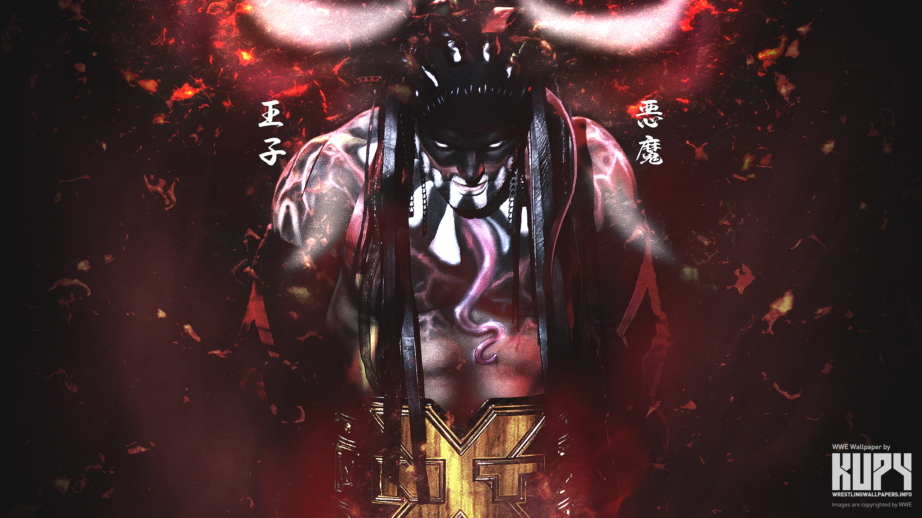 NEW Finn Balor NXT Champion wallpaper! - Kupy Wrestling Wallpapers