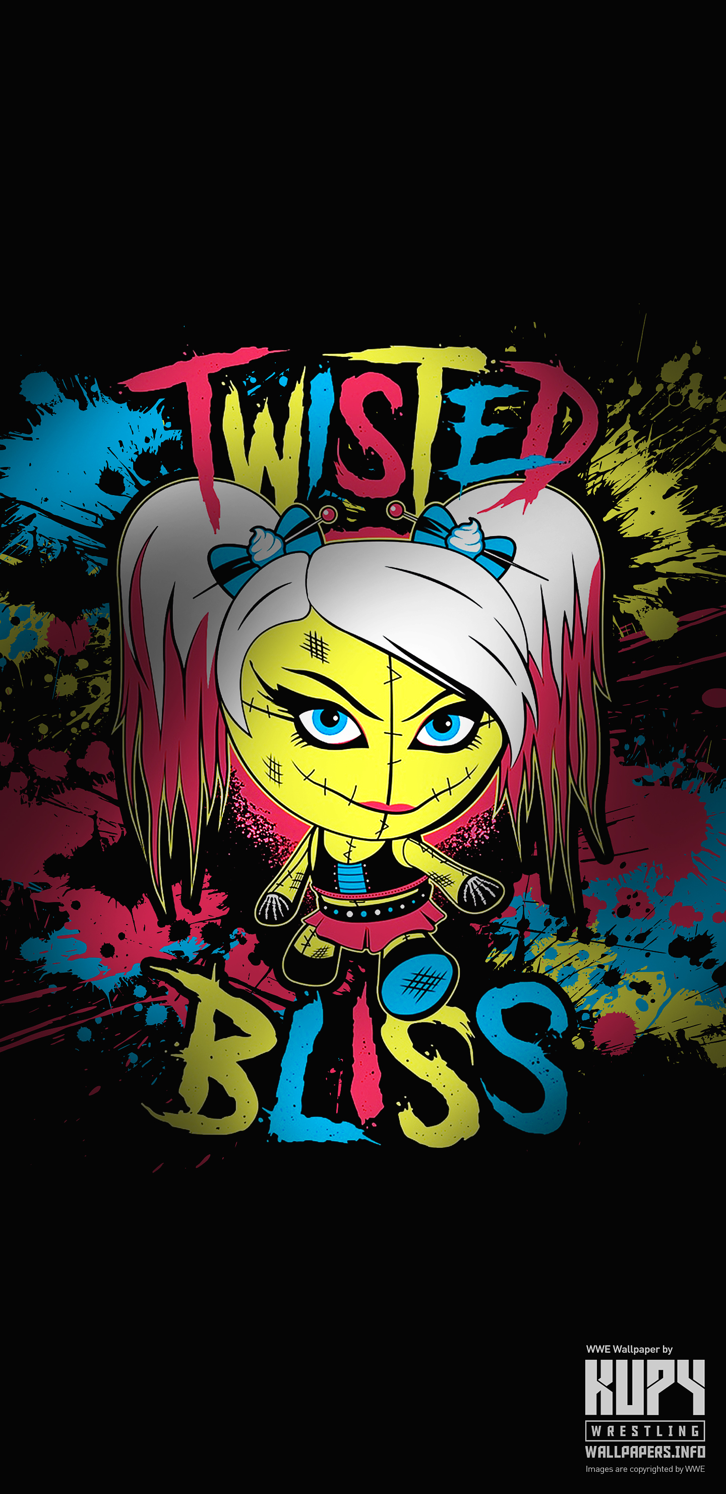 Mobile-only) NEW Twisted Bliss iPhone / Android wallpaper! - Kupy Wrestling  Wallpapers