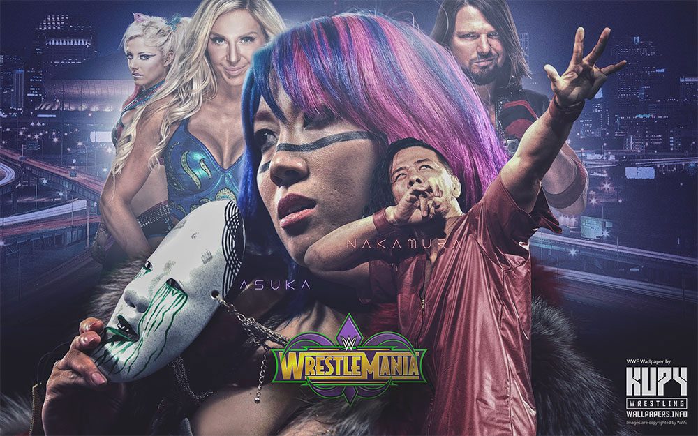 wrestlemania 34 wallpaper