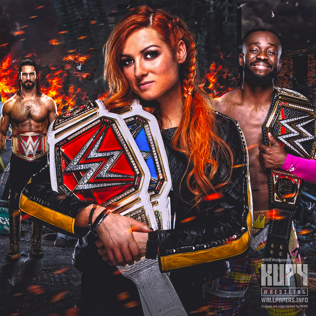 NEW 2012 WWE Year-End Champions! *UPDATED!* - Kupy Wrestling Wallpapers