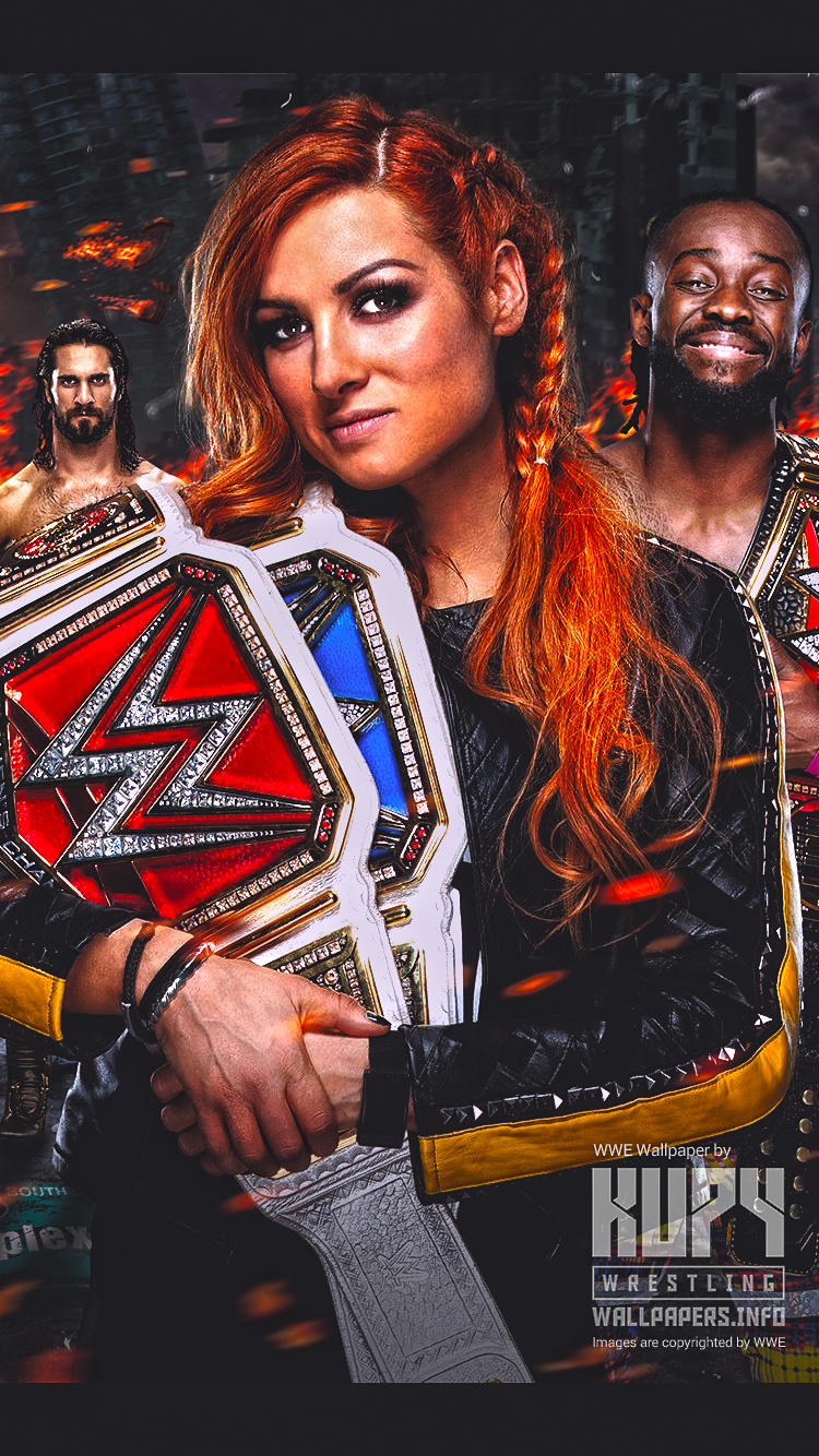 Kupy Wrestling Wallpapers The Latest Source For Your Wwe Wrestling Wallpaper Needs Mobile Hd And 4k Resolutions Available Blog Archive Seth Rollins Kofi Kingston Becky Lynch Hall Of Champions