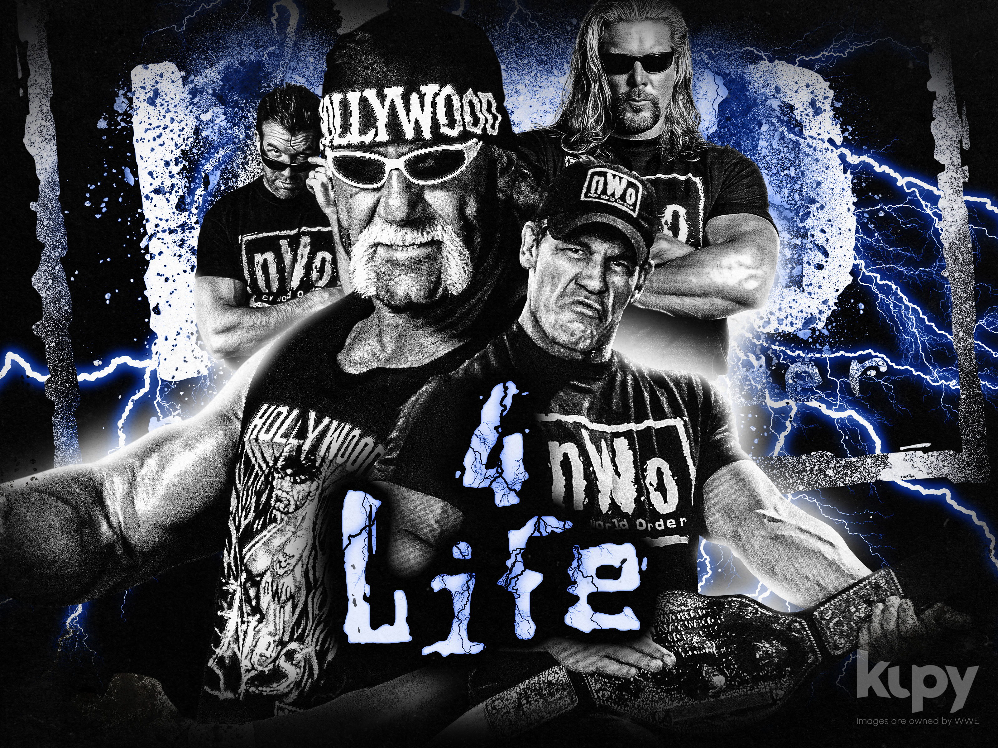 NEW NWO (w/ John Cena) 4 Life retro wallpaper! 
