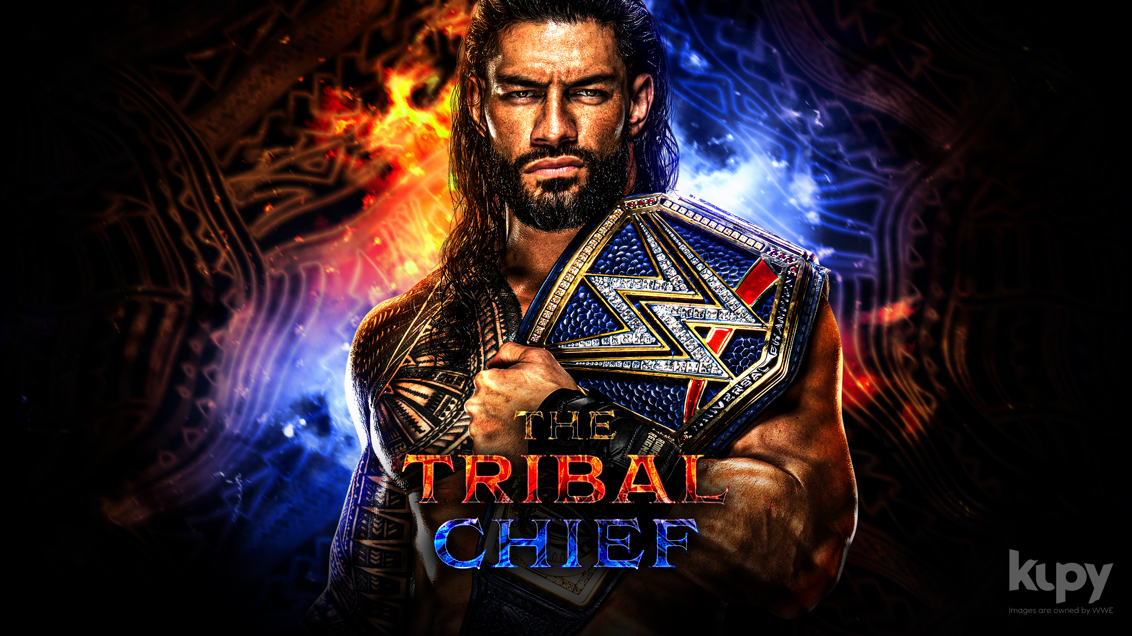 NEW The Tribal Chief Roman Reigns wallpaper! - Kupy Wrestling Wallpapers