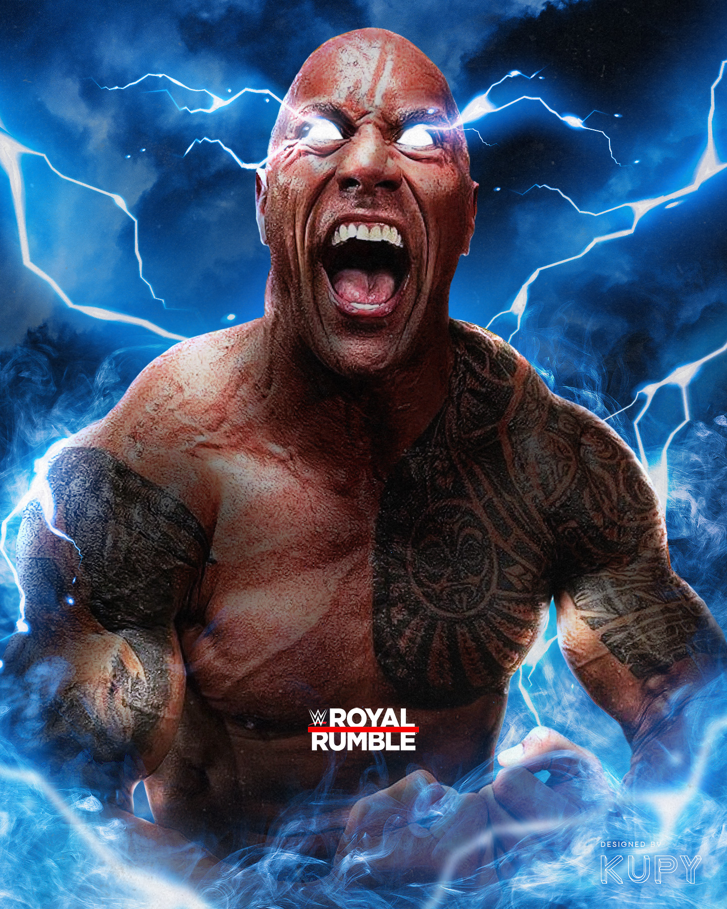 wwe the rock just bring it wallpaper