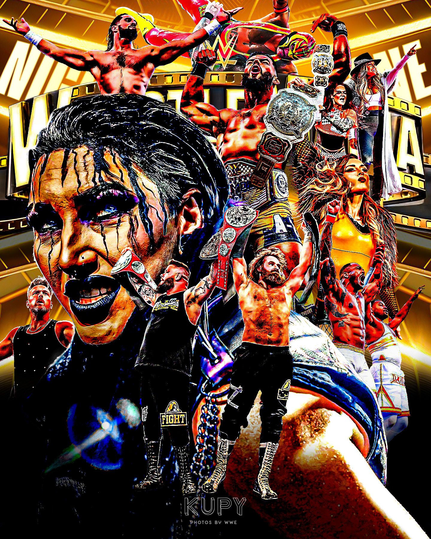 NEW 2012 WWE Year-End Champions! *UPDATED!* - Kupy Wrestling Wallpapers