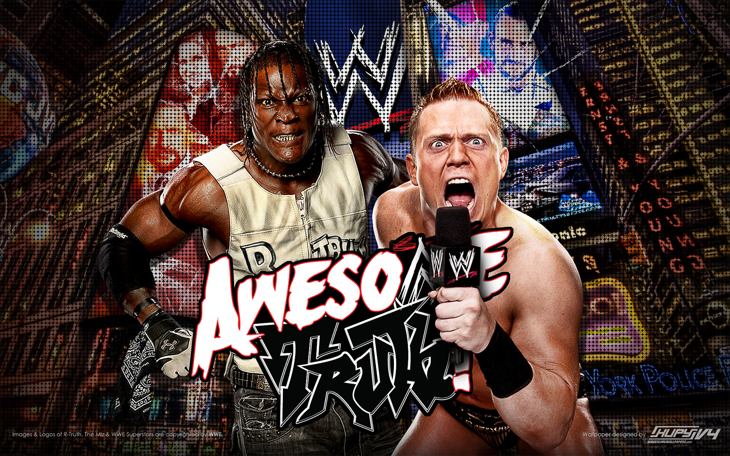 NEW Awesome Truth wallpaper! - Kupy Wrestling Wallpapers