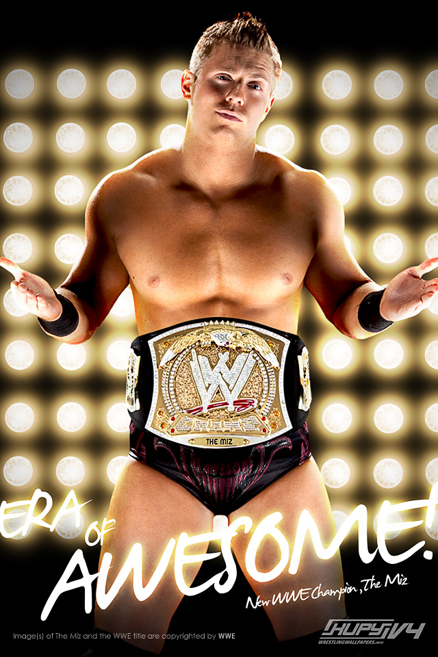 NEW The Miz as WWE Champion wallpaper! - Kupy Wrestling Wallpapers