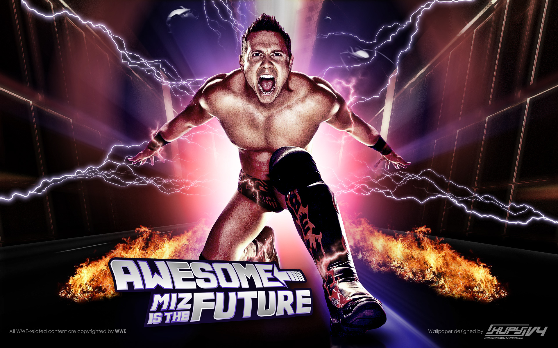 NEW The Miz is the Future wallpaper! - Kupy Wrestling Wallpapers