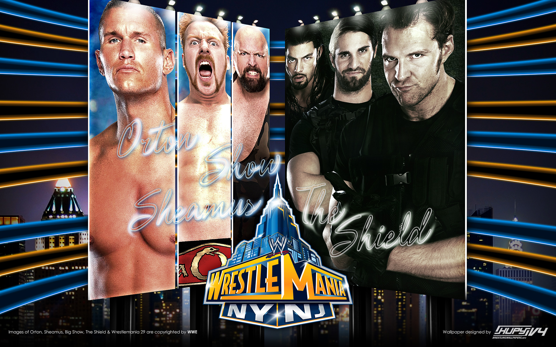 the rock vs john cena wrestlemania 29 wallpaper