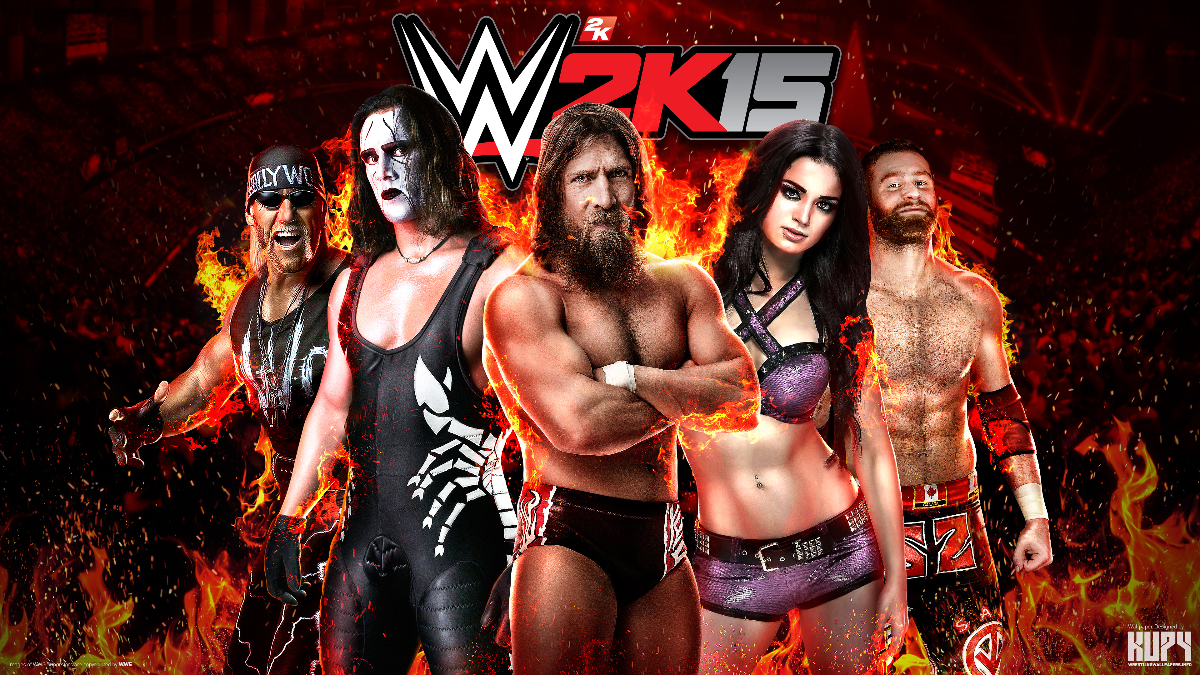 Download Scott Hall WWE 2K22 Roster Wallpaper