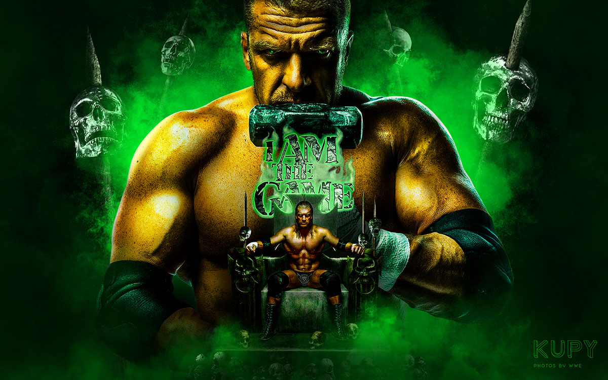 wwe triple h logo