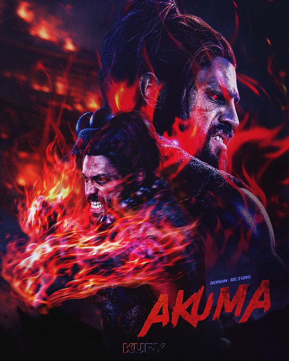 roman reigns akuma